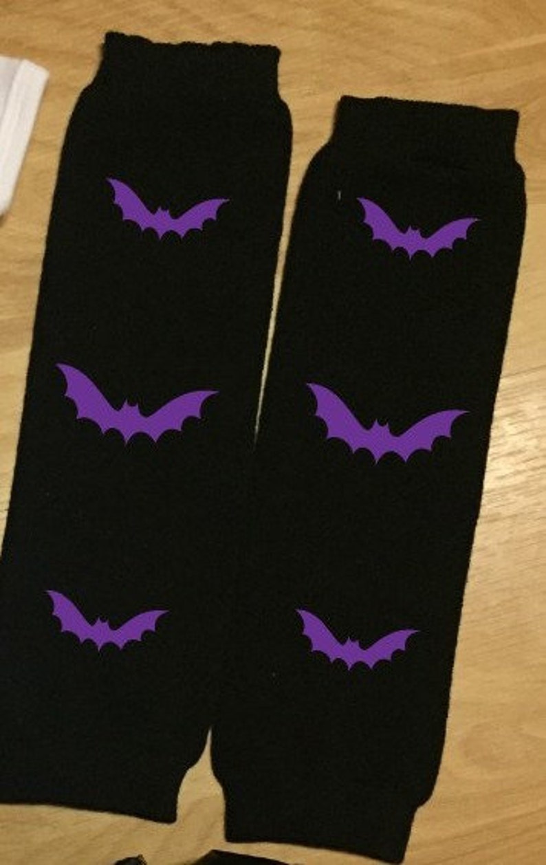 Baby Bat bodysuit and bat leg warmers