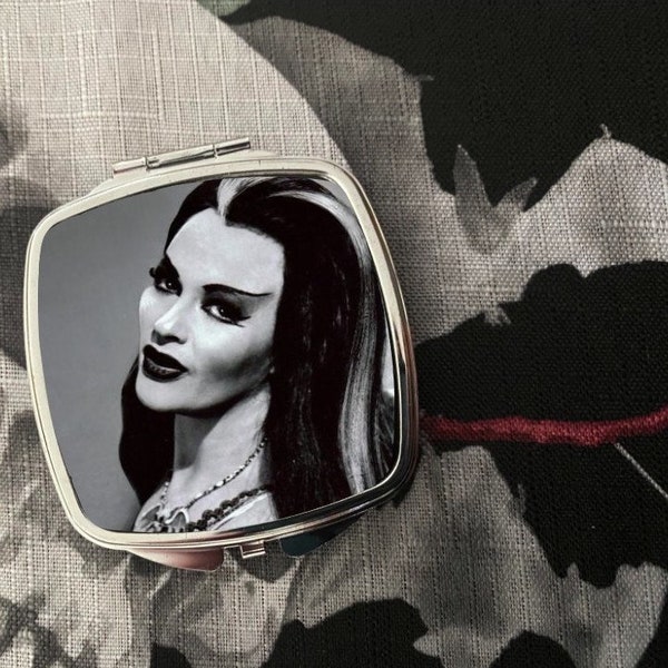 Lily Munster compact mirror