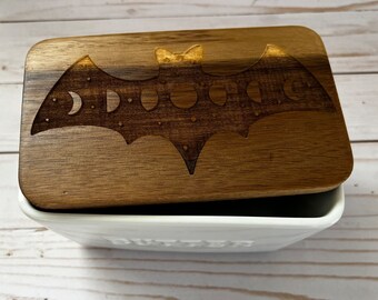 Bat kitchen butter dish