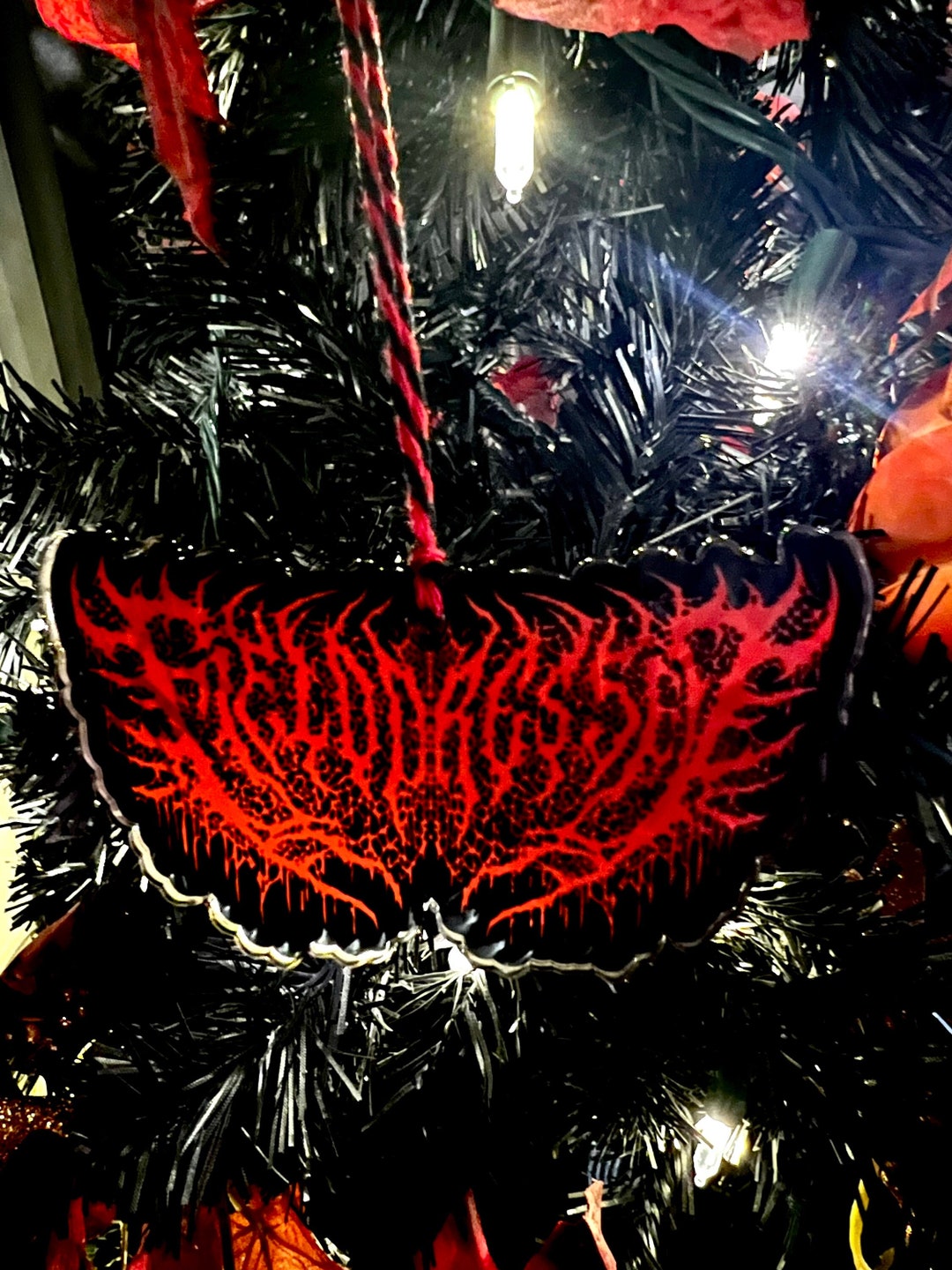 Heavy Death and Black Metal Holiday Ornaments - Etsy