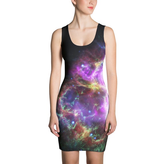 Galaxy Dress Real Hubble image All over print dress | Etsy