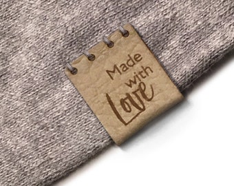 Personalised Centerfold 20mm x 50mm Rectangle Folding Faux Leather labels. Personalised Centerfold 20mm x 50mm Rectangle Folding Faux Leather labels.