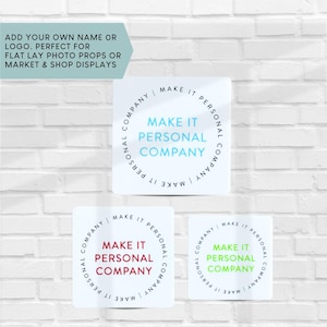 Business Watermark, Physical, Craft Fair IG Tag Name, Social Media Tag, Business logo Custom Colour name, Acrylic Sign Craft Fair Shop 003