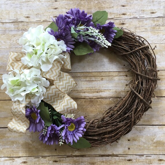 Spring Wreaths Front Door Wreath Year Round Wreath Etsy