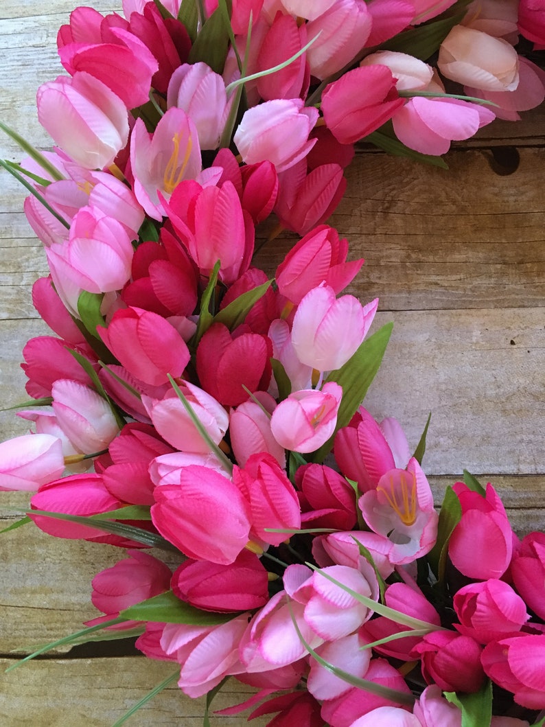 Front Door Wreath Summer Wreath Summer Wreath Front Door Spring Wreath Tulip Wreath Summer Grapevine Wreath Front Porch Decor