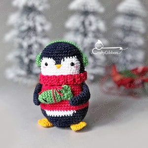 Crochet/Amigurumi 2 combo patterns: Finn The Penguin