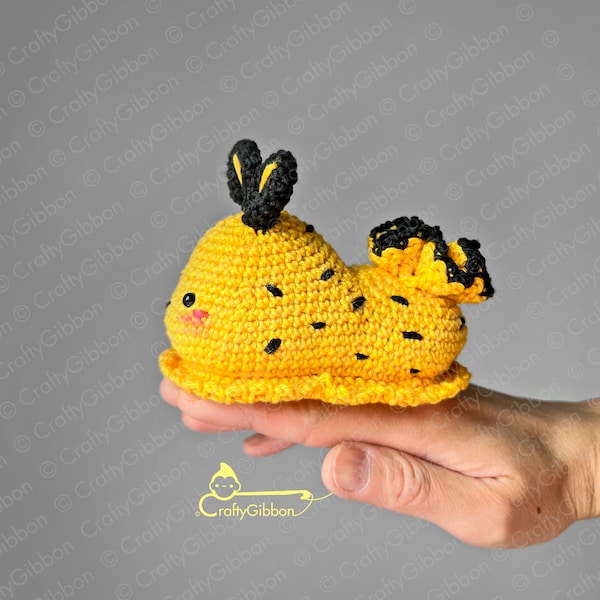 Crochet/Amigurumi PDF pattern: Mellow the Sea Bunny
