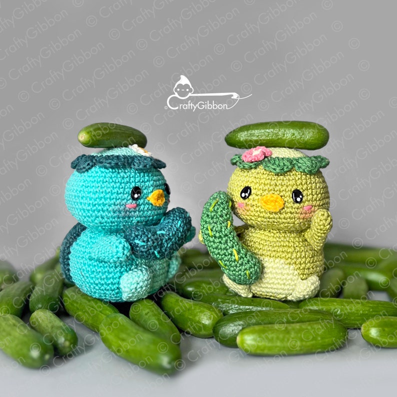 Patron PDF au crochet/amigurumi : Kai le Kappa image 2