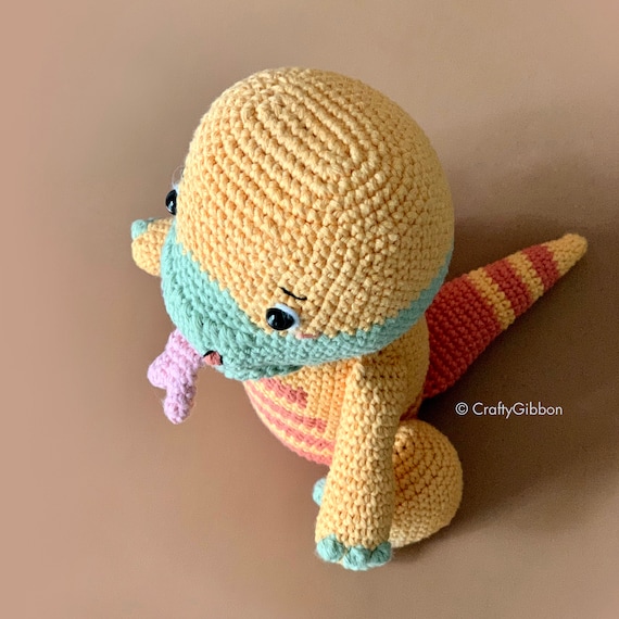 Crochet/amigurumi PDF Pattern: Kimora the Komodo Dragon - Etsy