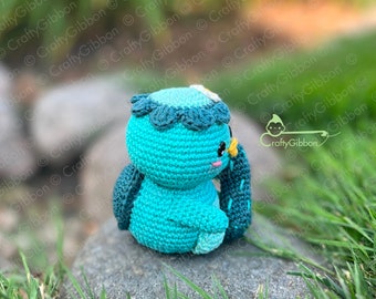 Patrón PDF de crochet/Amigurumi: Kai el Kappa México