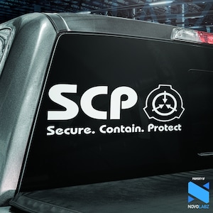SCP - Scp Foundation Logo Gamer - Sticker