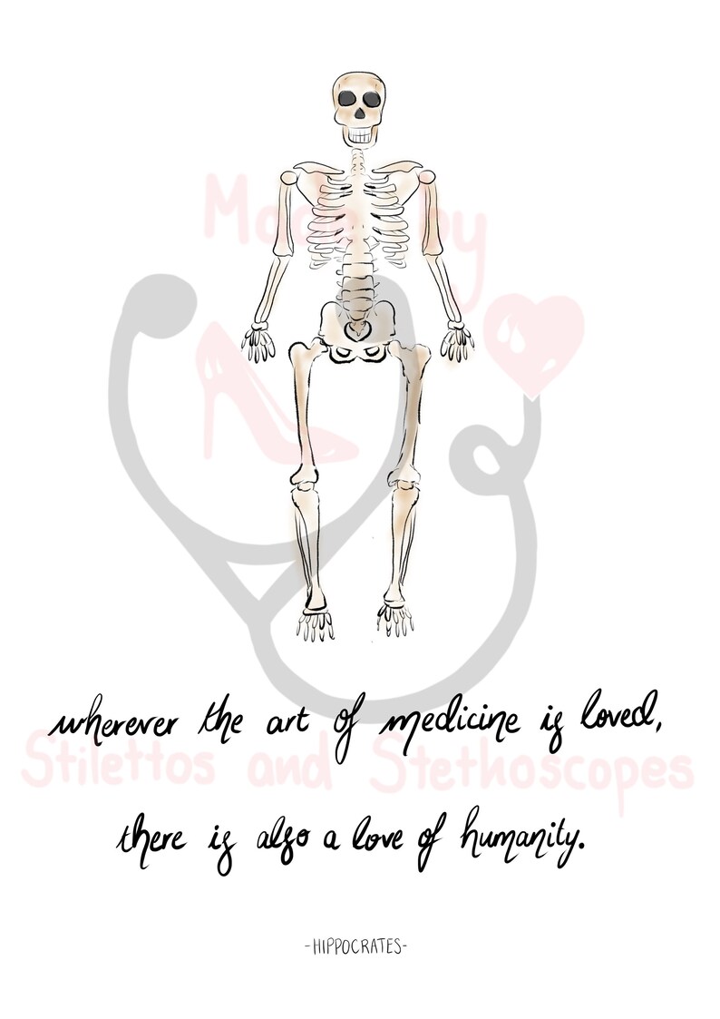 Printable Quote Doctor/Medical Student/Nurse Gift | Etsy