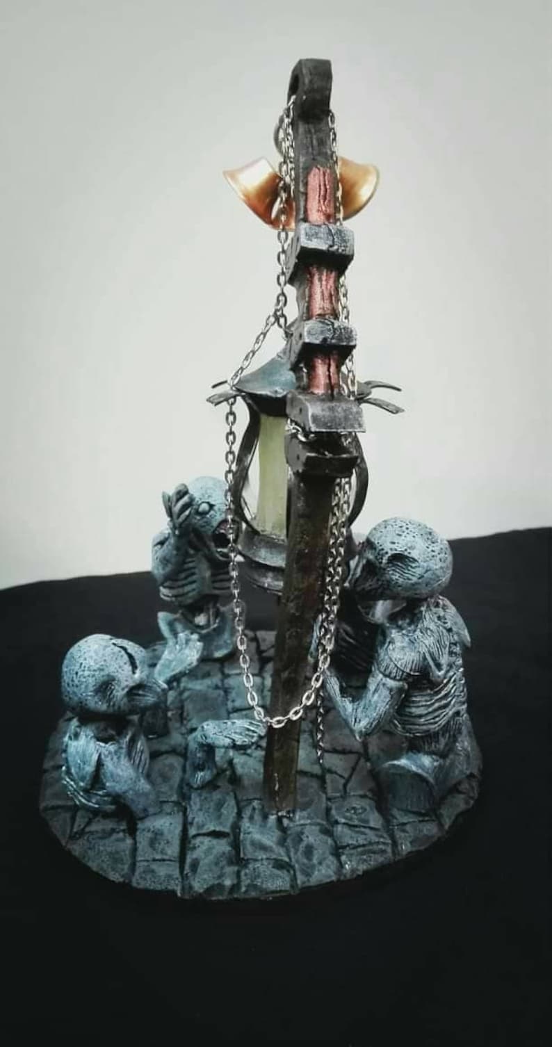 Bloodborne Messangers and Lantern Etsy