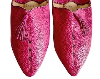 BABOUCHES hot pink