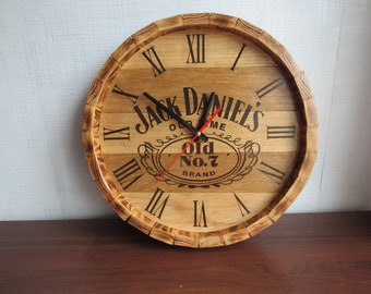 Jack Daniels Clock Etsy