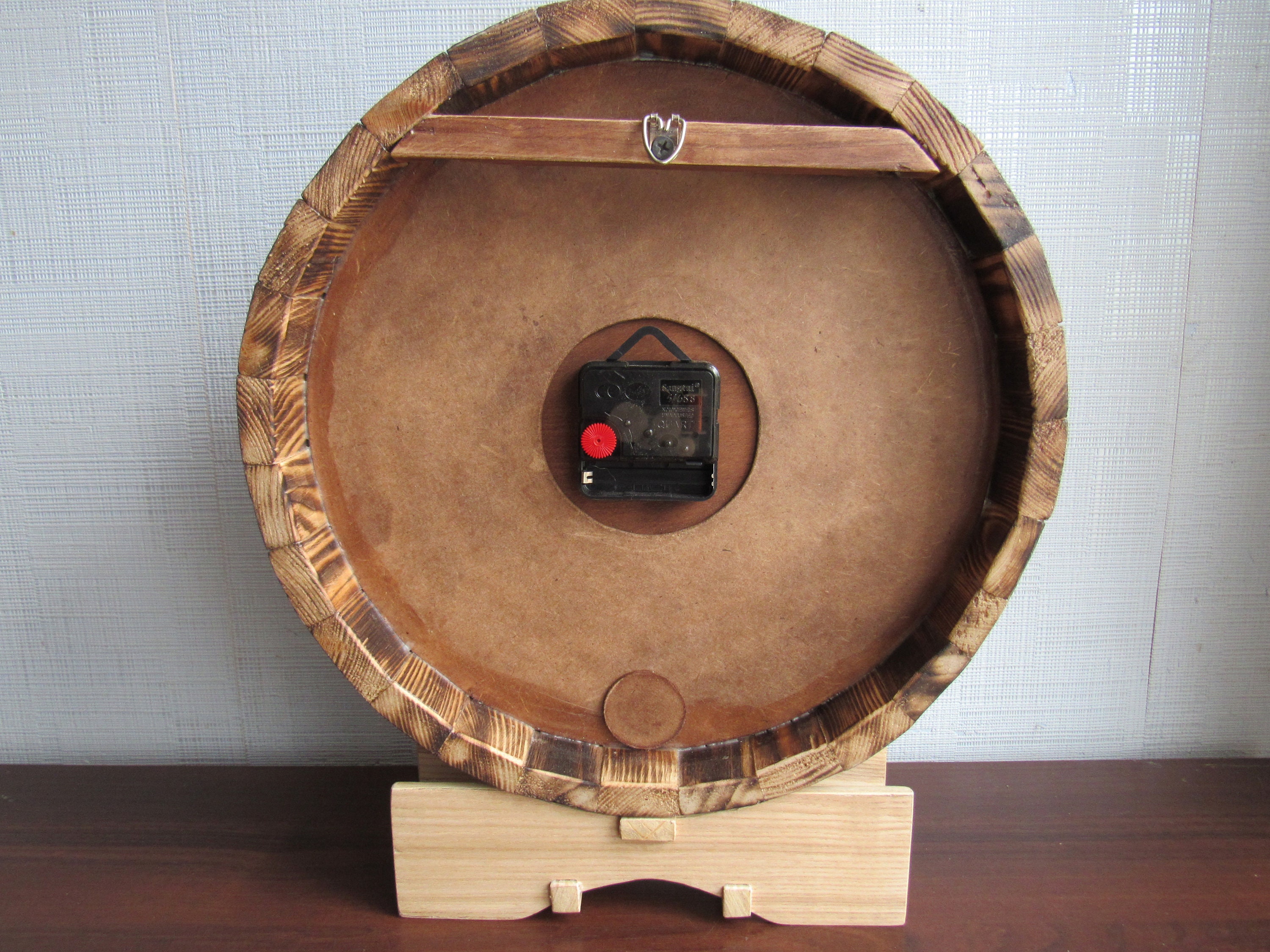 Wein Fass Uhr moderne Holzuhr rustikale Holzuhr Jack | Etsy