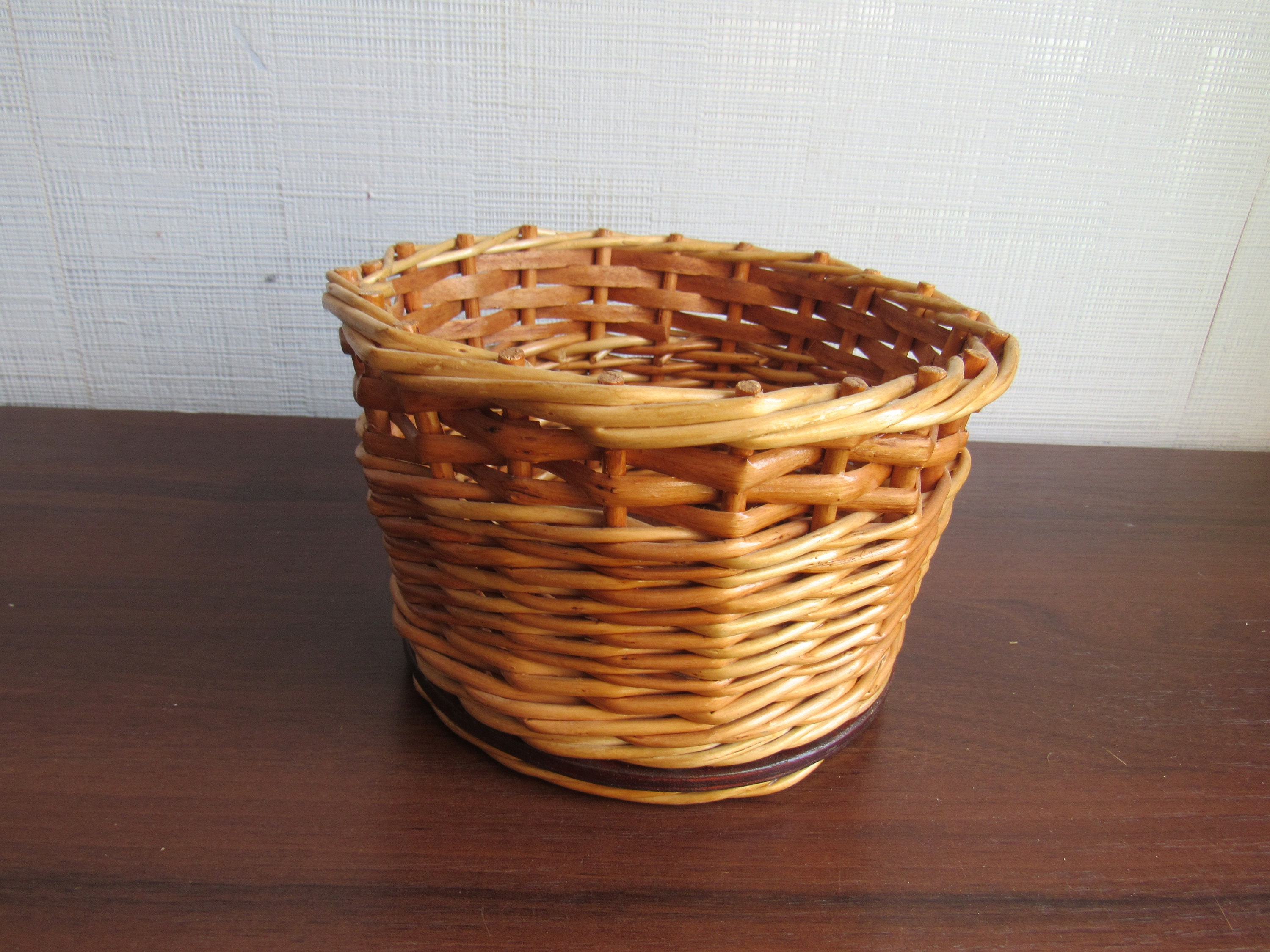 Wicker Flower Pot Willow Plant Basket Small Storage Basket Etsy