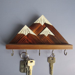 Mountain Key Holder | Key Hanger for Wall |  Key Hook Rack | New Home Gift