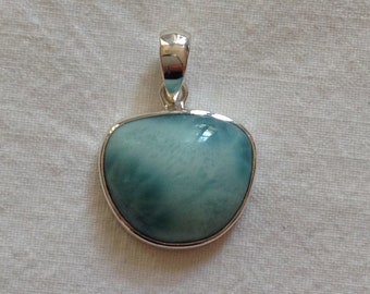 Pendant Larimar, 925 silver