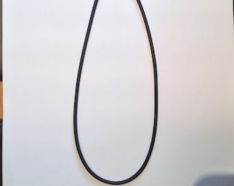 Kautschuk-Kette,  2, 3 und  4 mm, 40 - 90 cm