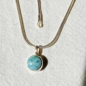Pendente pequeno Larimar
