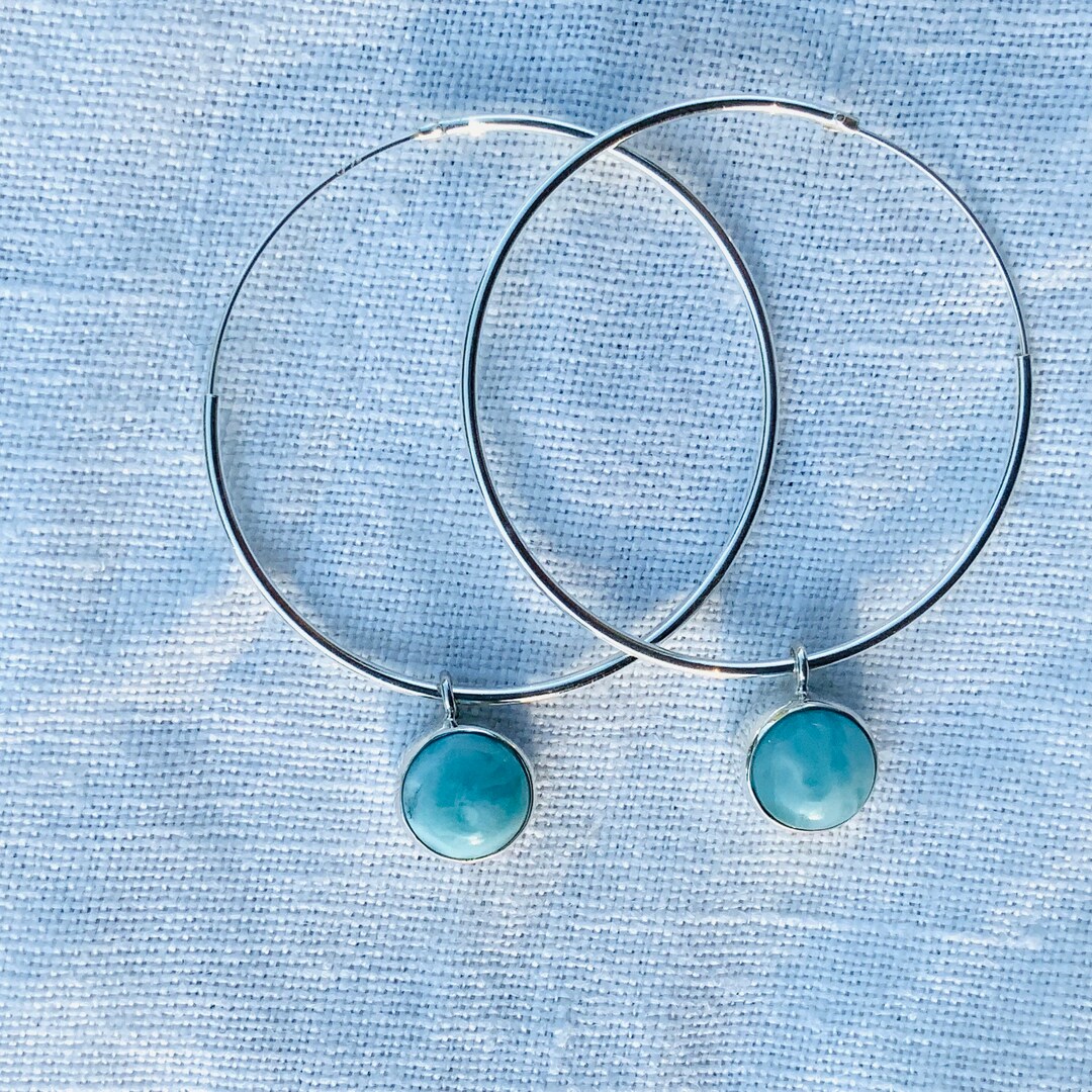 LES POULETTES BIJOUX - Boucles d'Oreilles Argent 925 Créoles et