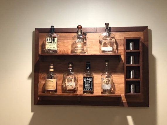 Wall Hanging Liquor Display Image 0