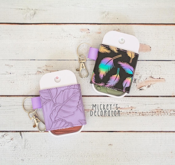 Sanitizer Holder Sleeve- Digital Embroidery File, 4x4, In The Hoop, NOT A PHYSICAL PRODUCT