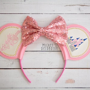 M.K. Applique Ears - Digital Embroidery File, 4x4, In The Hoop, NOT A PHYSICAL PRODUCT