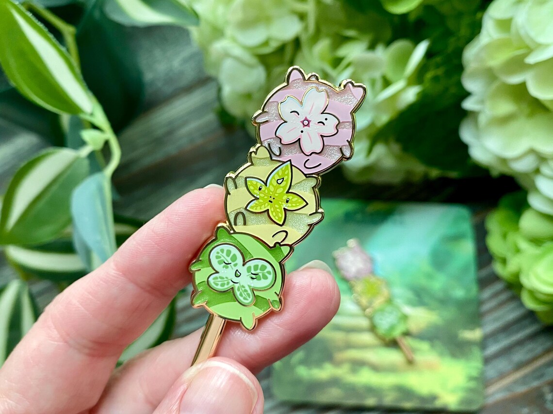 Dango Pin Korok Dango Enamel Pin - Etsy