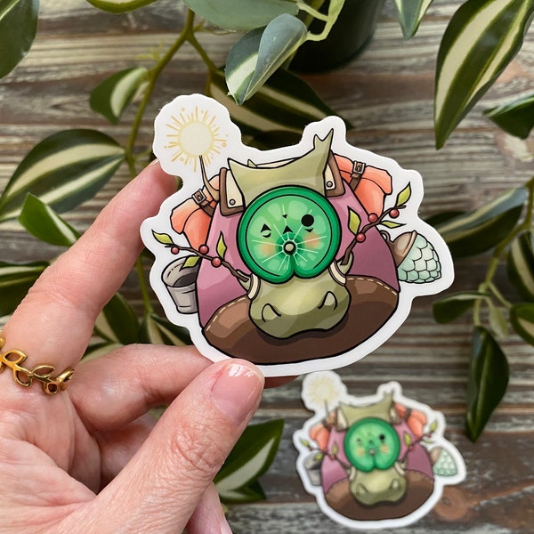 Backpack Forest Dweller Vinyl Sticker