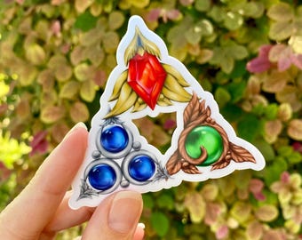 Zelda Inspired - Ocarina of Time Spiritual Stones - Kokiri's