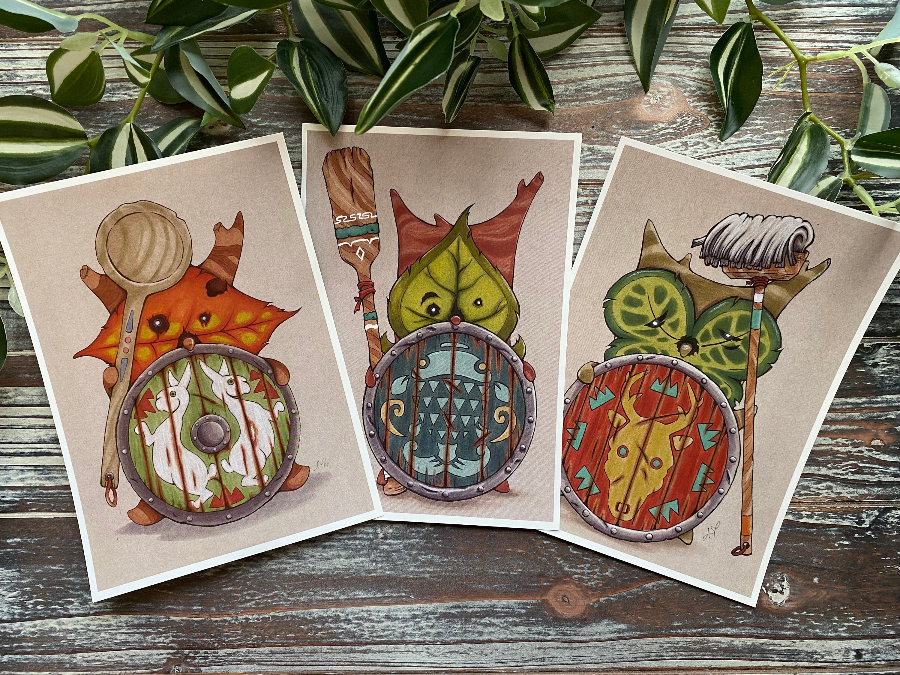 Korok Warriors Print ~ Breath of the Wild - Etsy