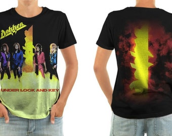 dokken under lock and key t shirt