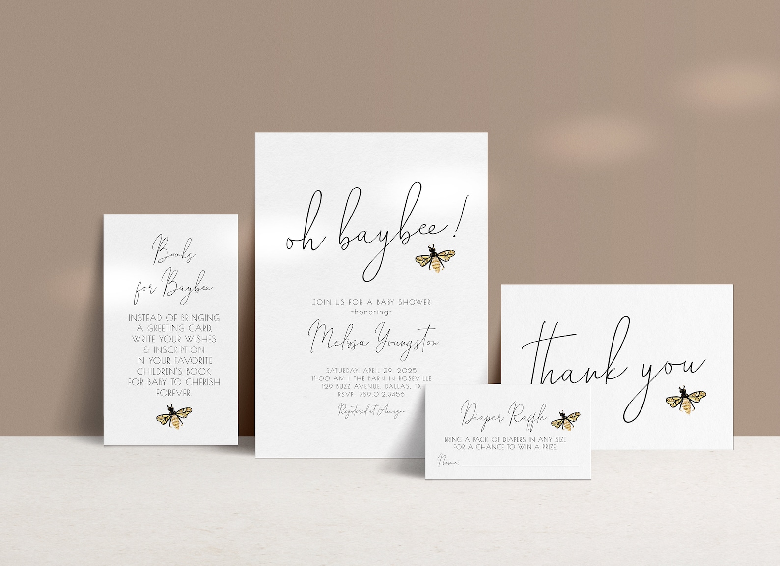oh baybee invitations