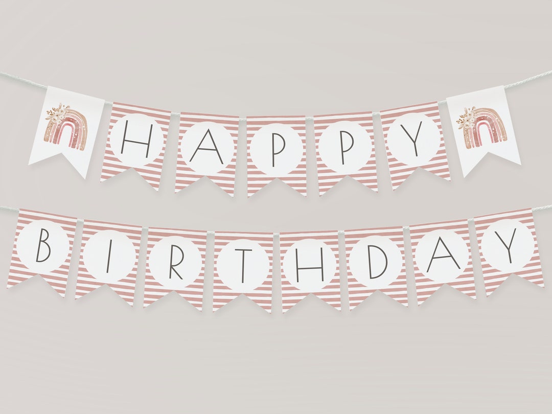 Party Banner Fun At One Happy First Birthday Girl Ideas Happy First ...