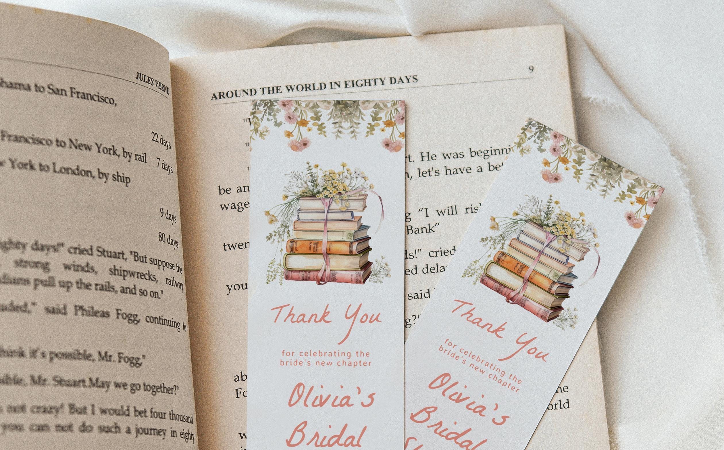 A New Chapter Bookmark Template | Editable Her Next Chapter Begins ...