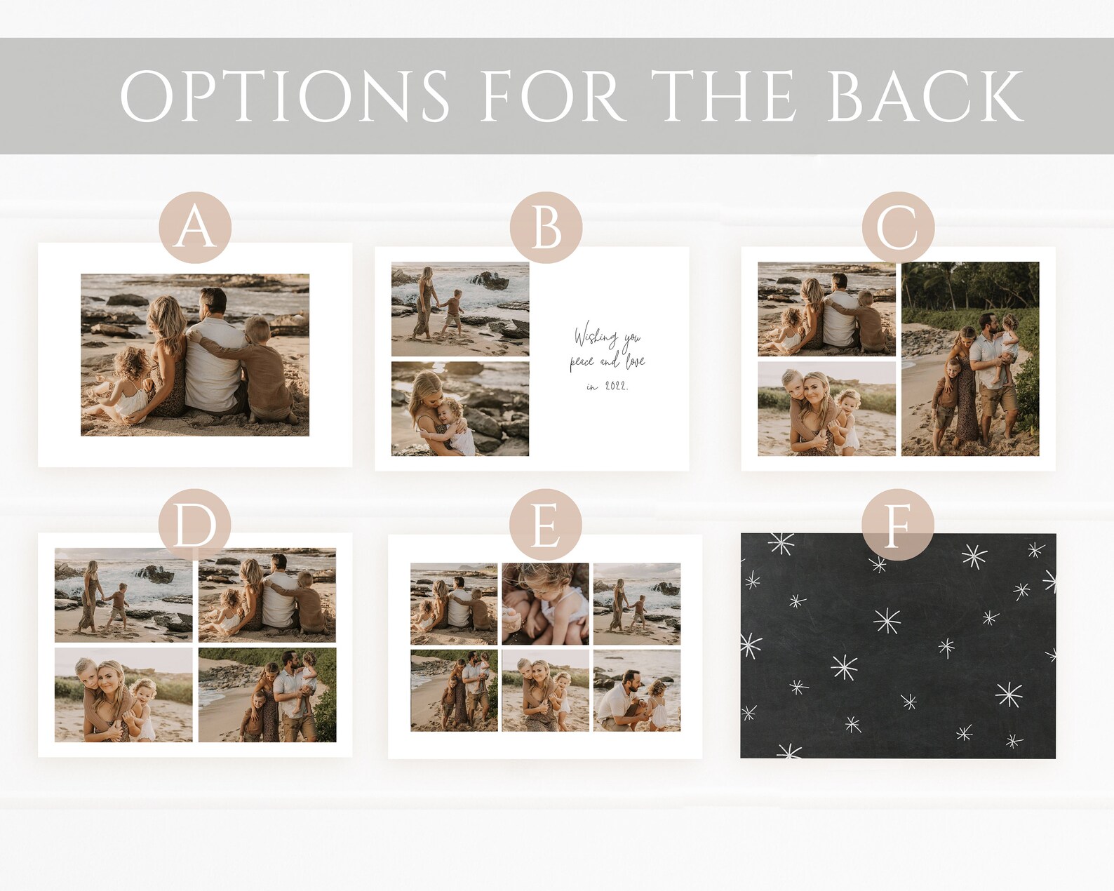 Newlywed Christmas Card Template With Photo Merry and - Etsy