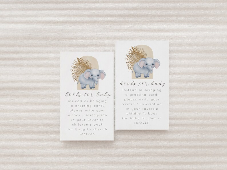 Safari Baby Shower Bundle Editable Set Gender Neutral Jungle Etsy