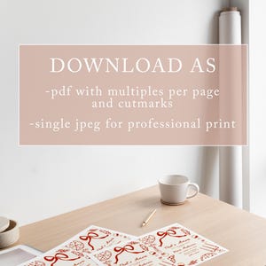 May include: Three printable designs for a pizza party invitation. The designs feature red illustrations of pizza slices, wine glasses, and a red bow. The text "That's Amore" is included on each design.