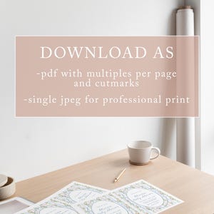 May include: Three printable baby shower invitations with a blue and white floral design. The invitations feature a delicate floral border and a circular frame with the text "Olivia's Baby Shower".