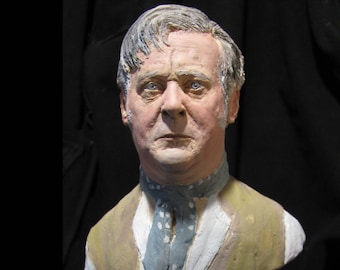 Hammer Michael Ripper Scars of Dracula Portrait Bust Statue Painted