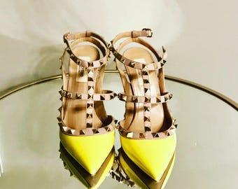 PRADA Milano Textile Heels with Leather woman shoes size 39