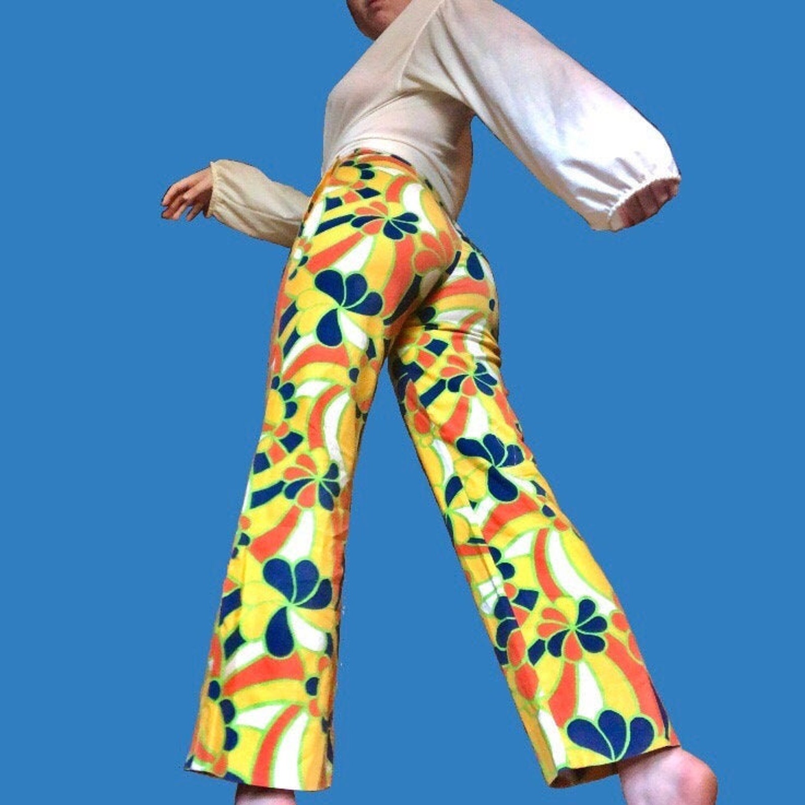 groovy flare pants