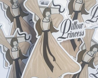 Pillow Princess Sticker