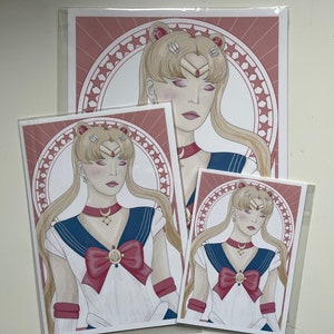 Sailor Moon A4/A5/A6 Matte Art Print