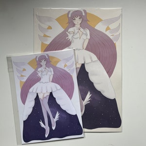 Godoka/Madoka Magica A4/A5/A6 Matte Art Print