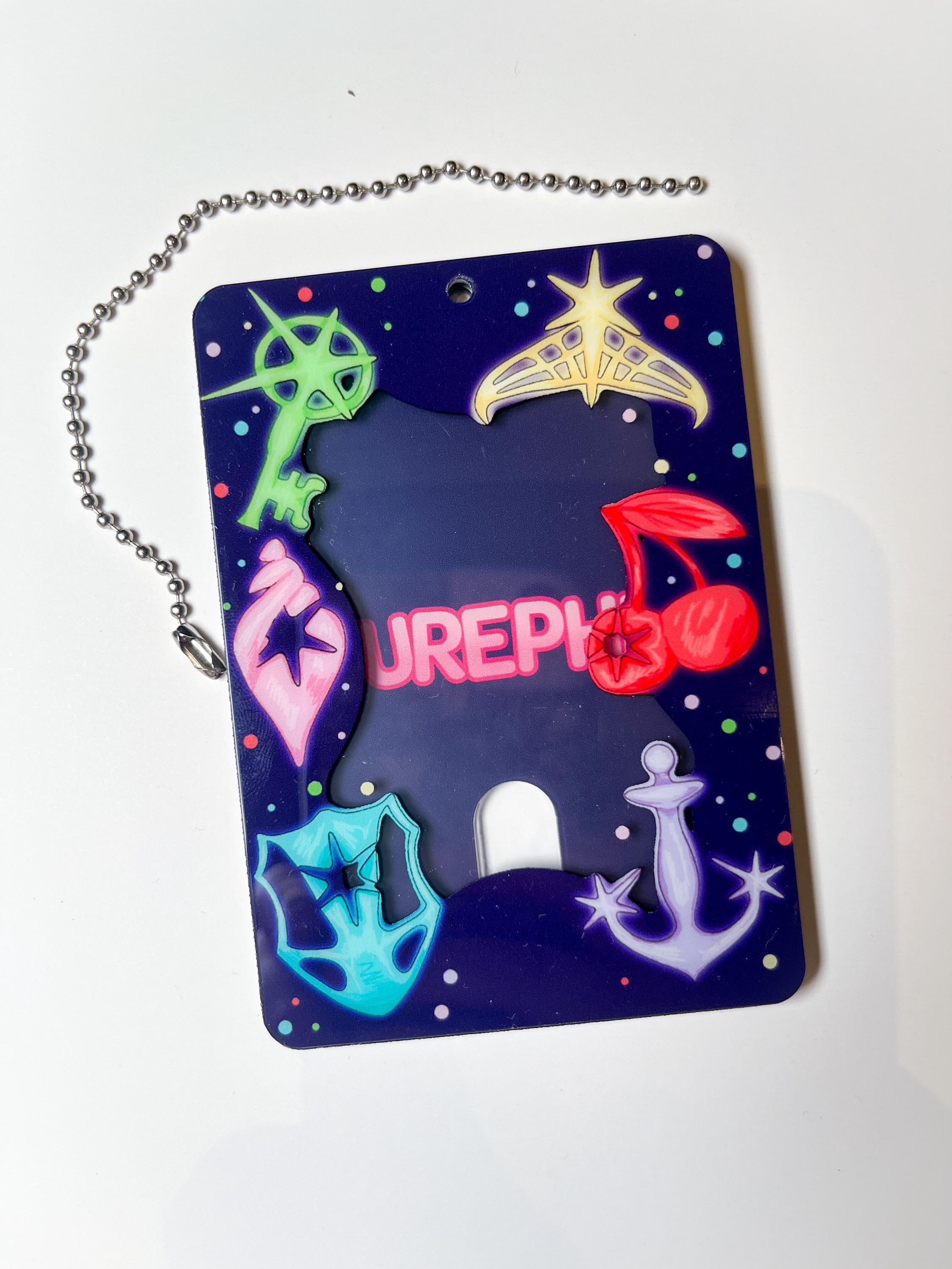 Katseye Inspired Photocard Holder Keychain Charm | Kpop - Etsy