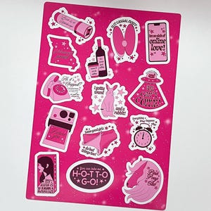 Midwest Princess Inspired A5 Vinyl Sticker Sheet