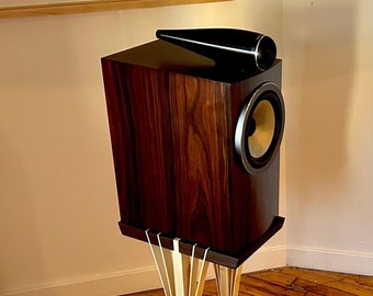 Handmade Hard Maple Speaker Stands – Japanese Inspired, for B&W 700 Series
